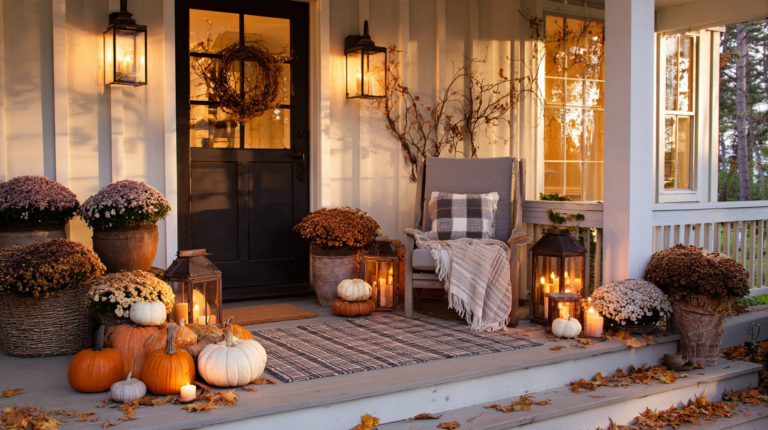 Front Porch Fall Decor Ideas For A Warm And Welcoming Home