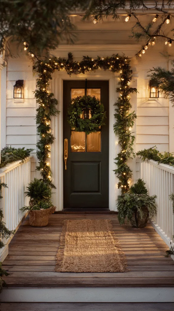 Front Porch Christmas Decor Ideas That Make Guests Smile
